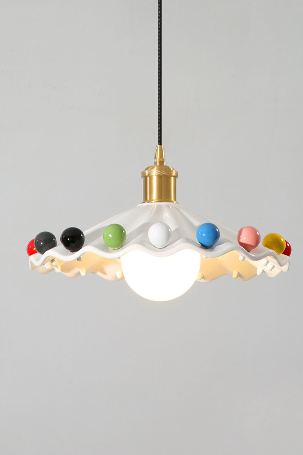 Dopamine Rainbow Wave Pendant Light
