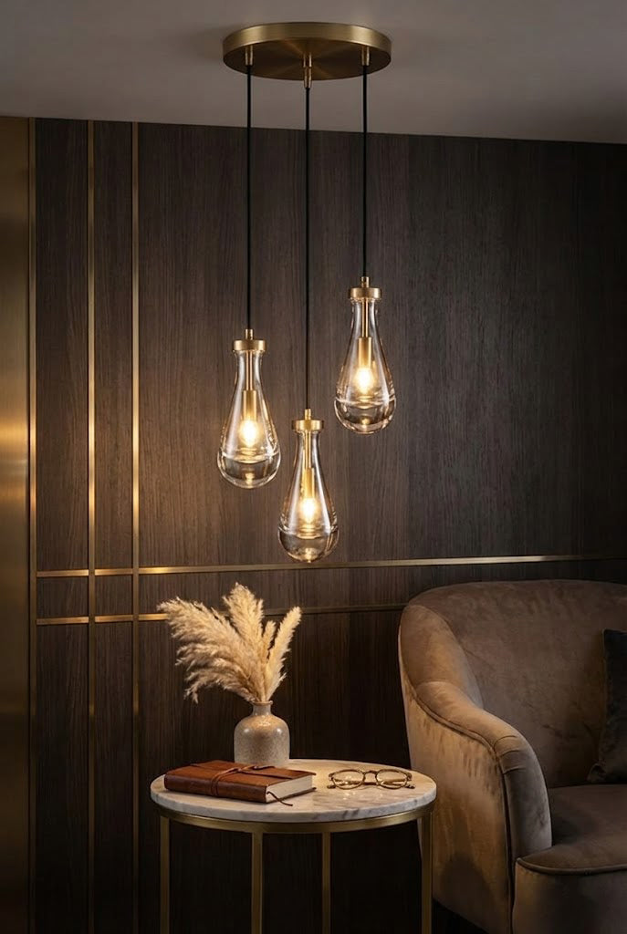 Raindrop Linear Chandelier