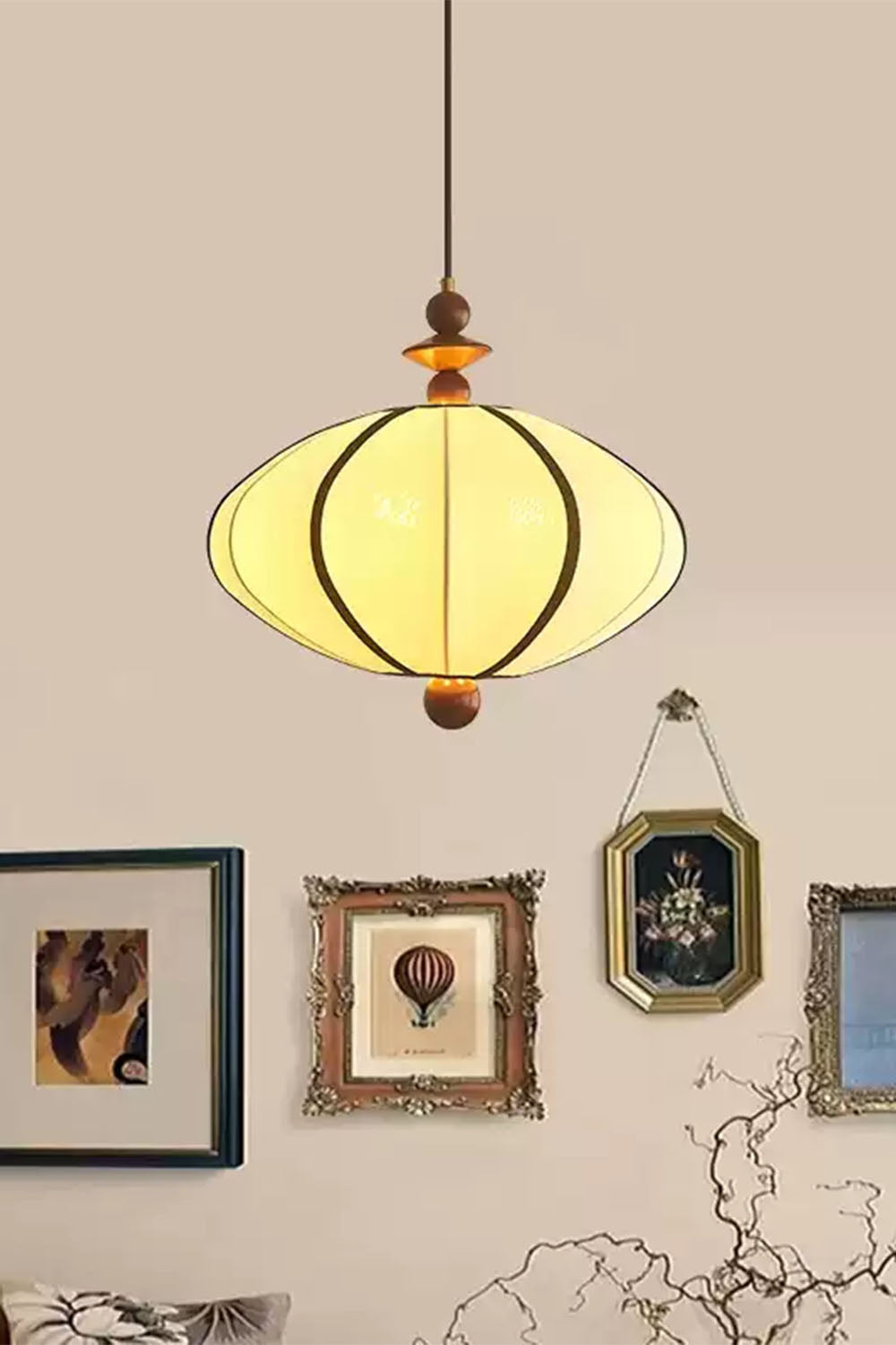 Vintage Lantern Pendant Lamp