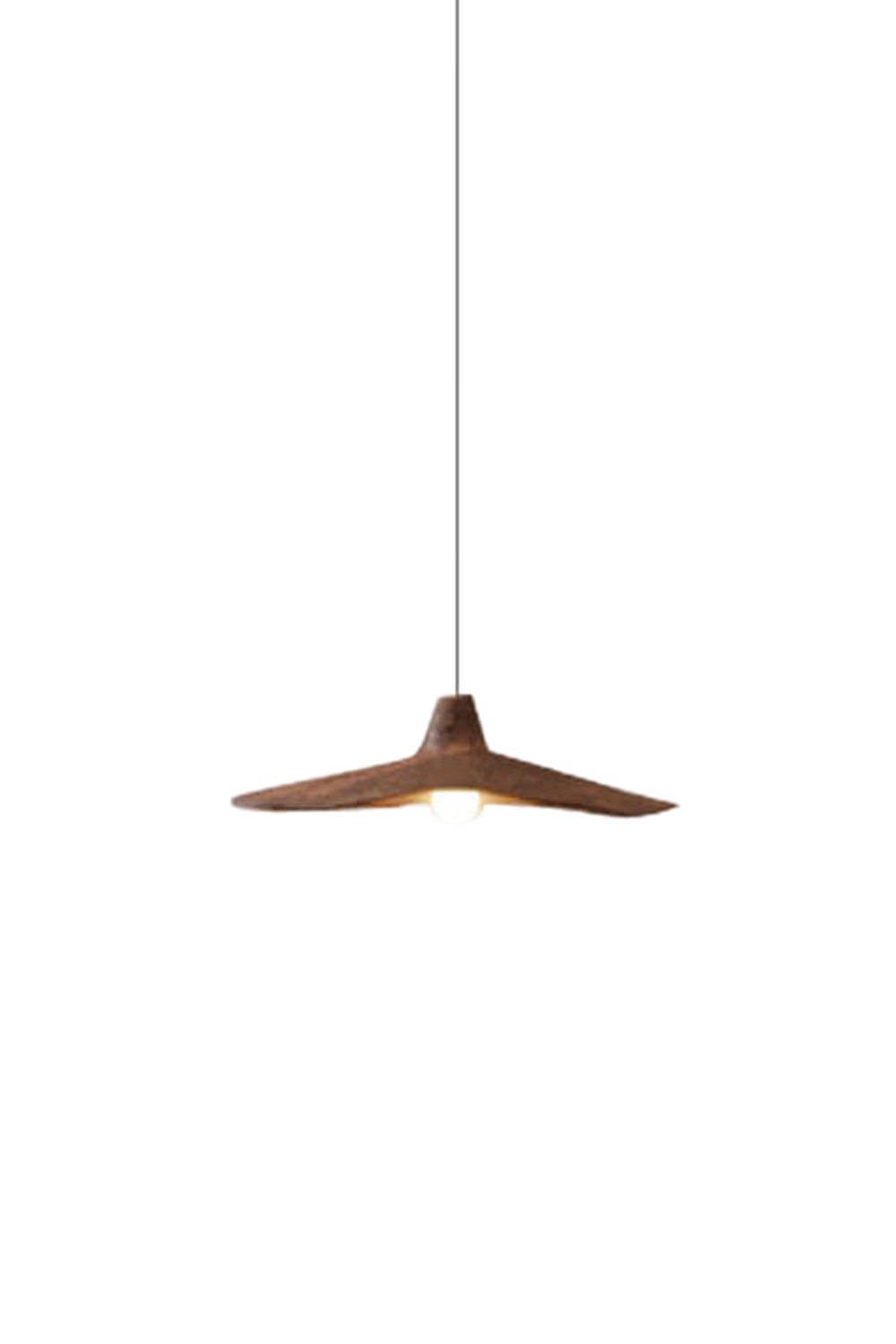 Retro Wabi-Sabi Lotus Leaf Pendant Light