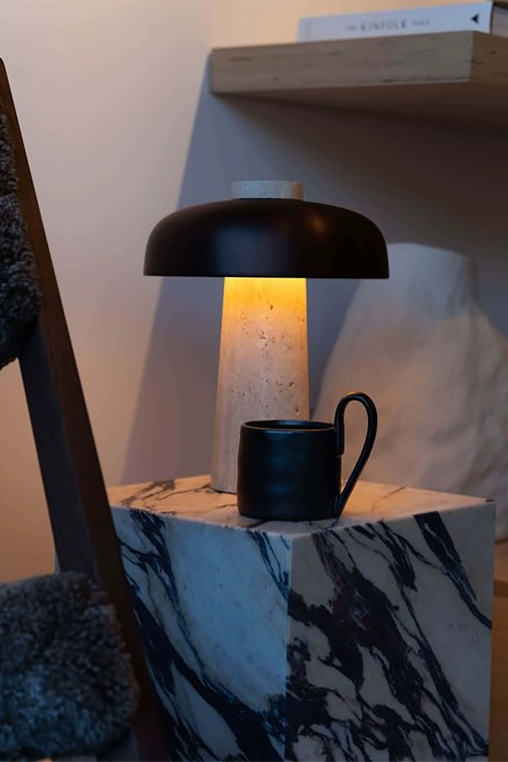 Reverse Mushroom Table Lamp