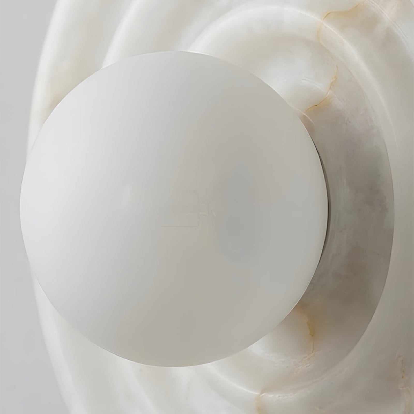 Frosted Spherical Globe 