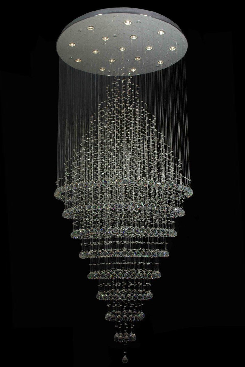 Ring Crystal Chandelier - SamuLighting