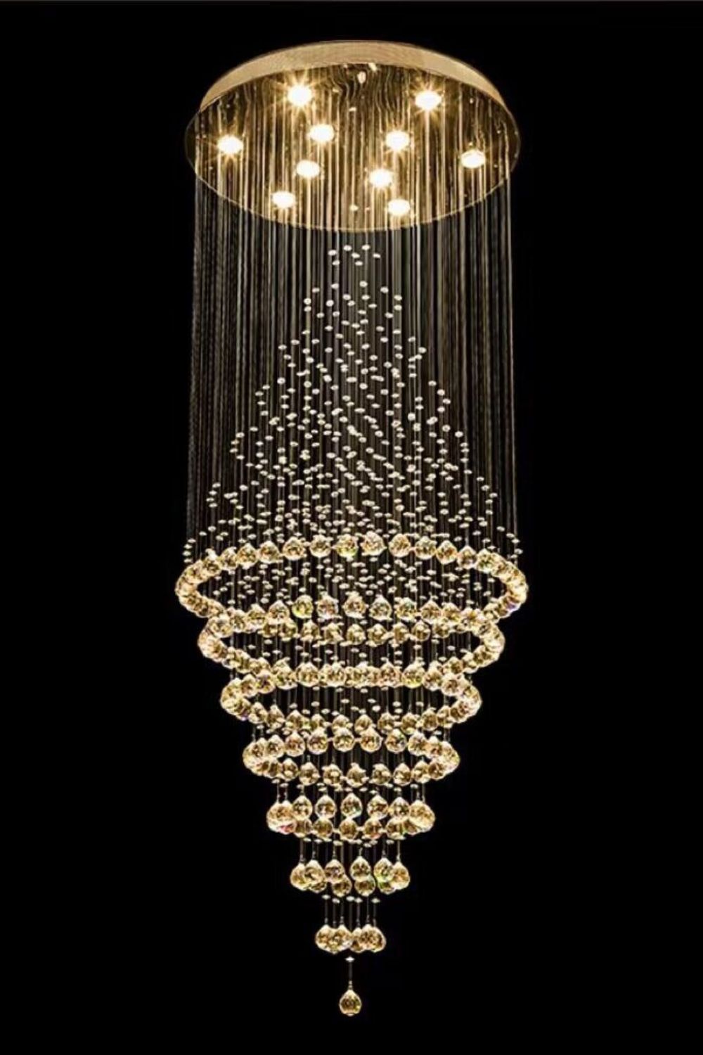 Ring Crystal Chandelier - SamuLighting