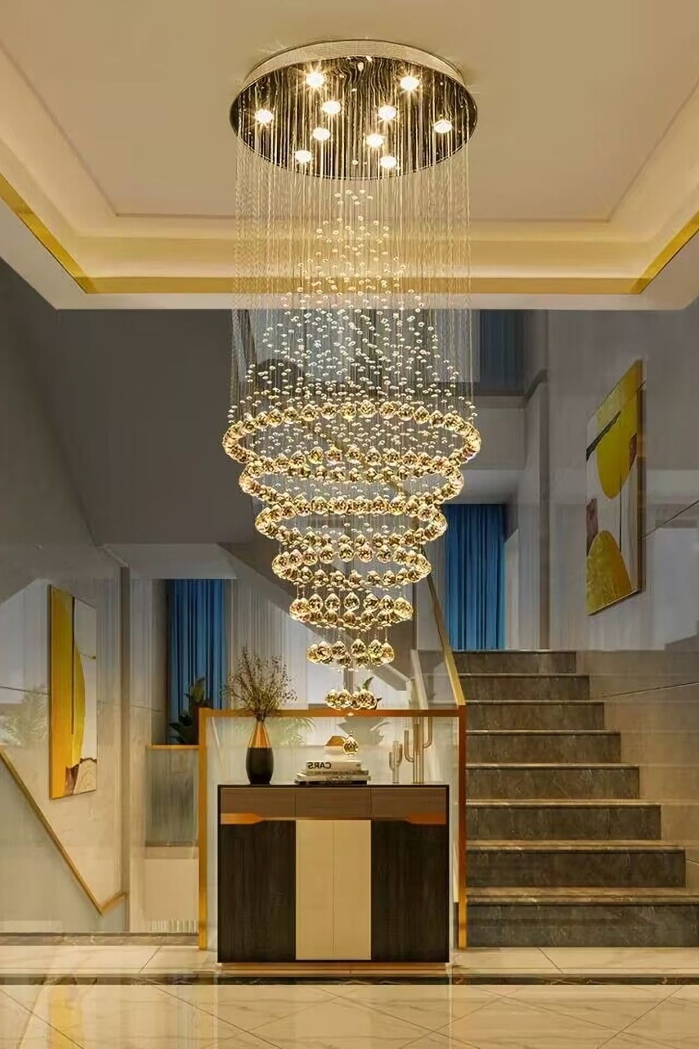 Ring Crystal Chandelier - SamuLighting