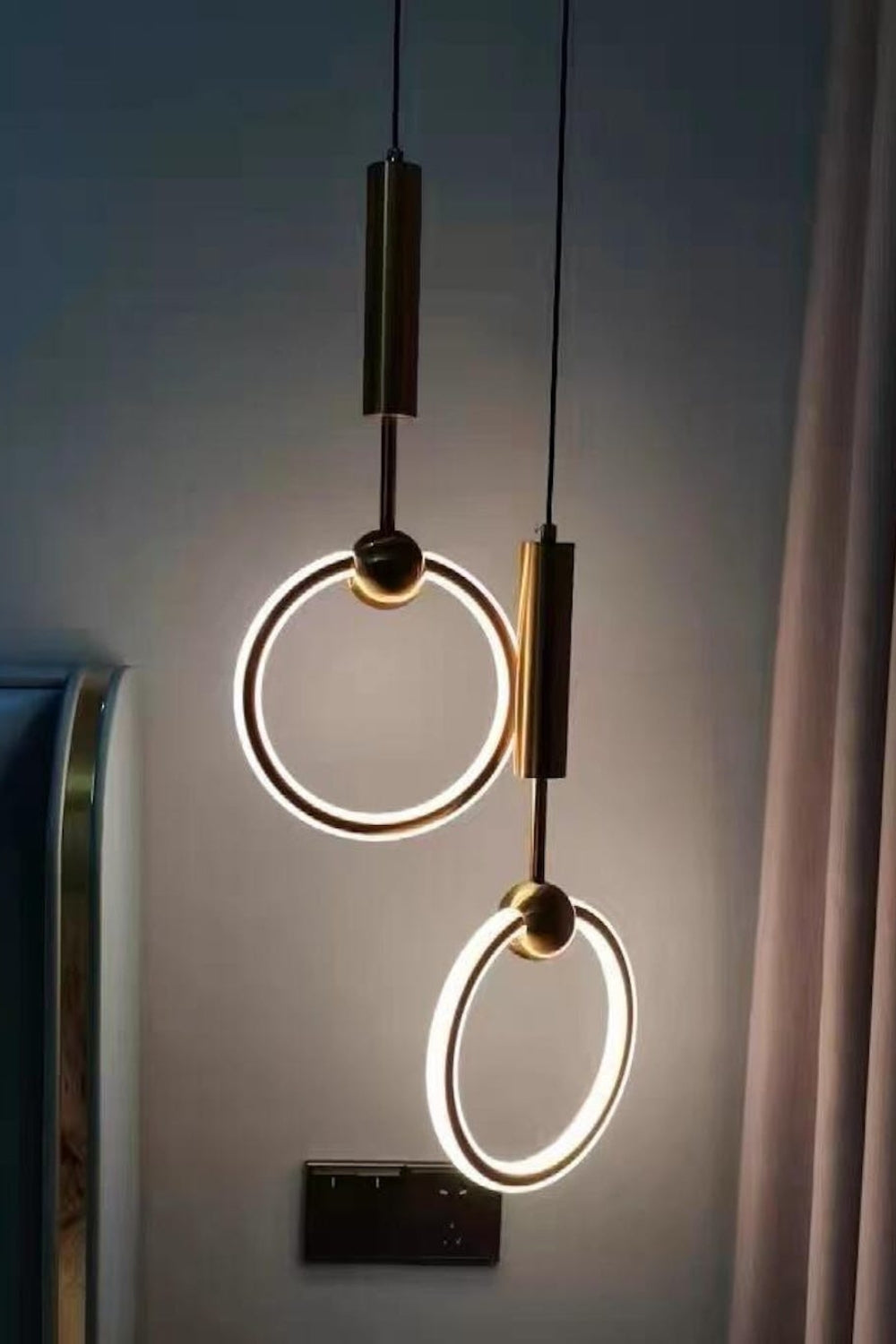 Two Rings Pendant Ring Pendant Light – SamuLighting