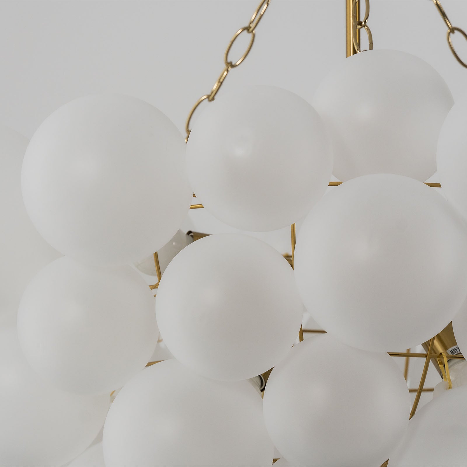 Frosted Glass's Soft White Glow