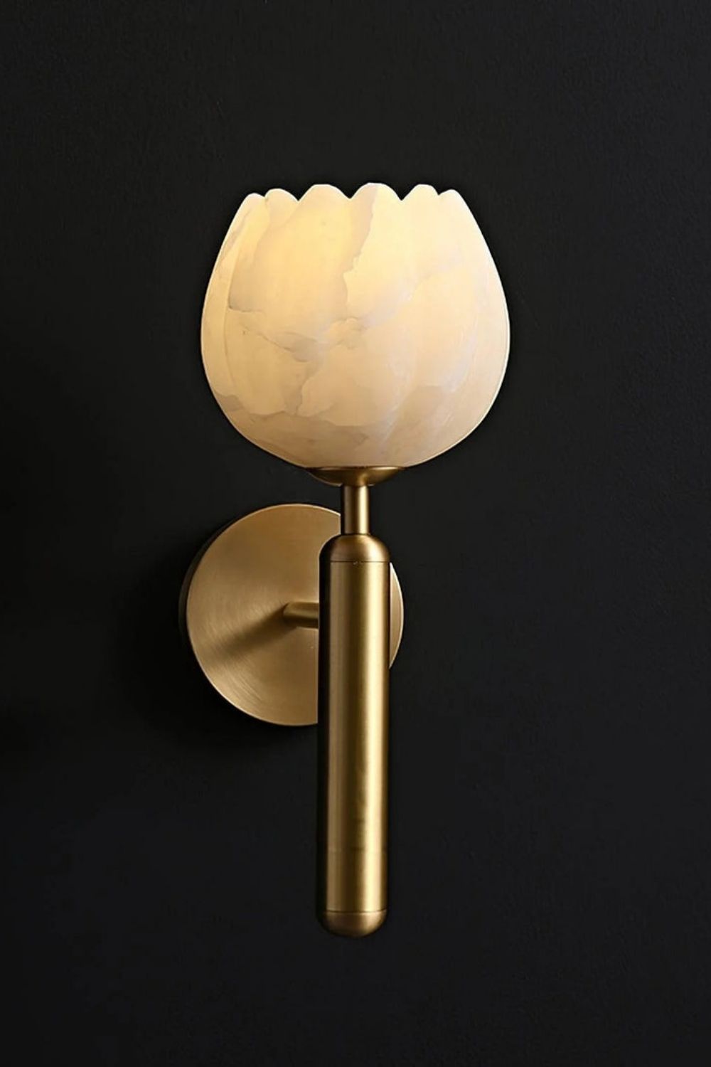 Rose Marble Wall Lamp