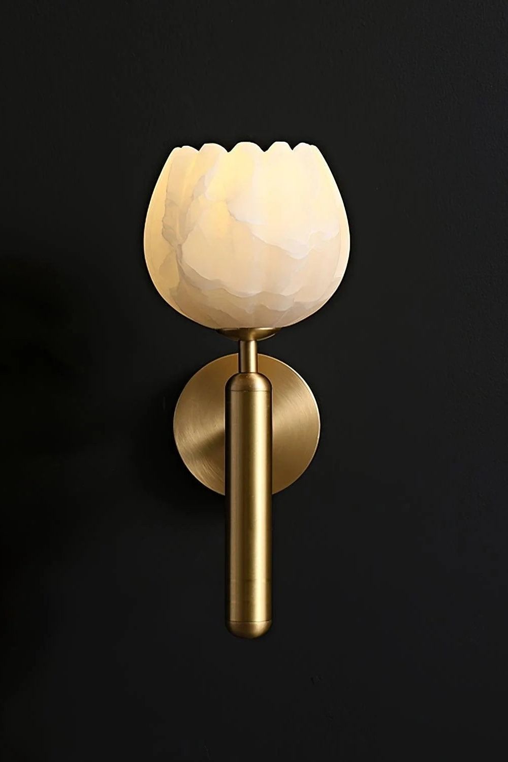 Rose Marble Wall Lamp