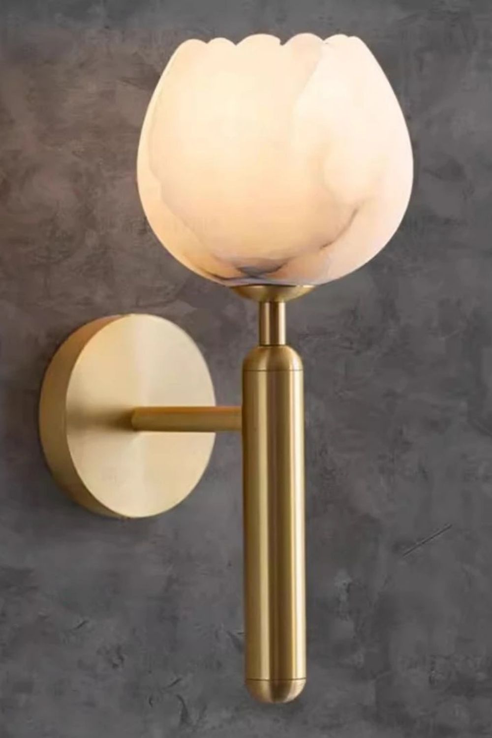 Rose Marble Wall Lamp