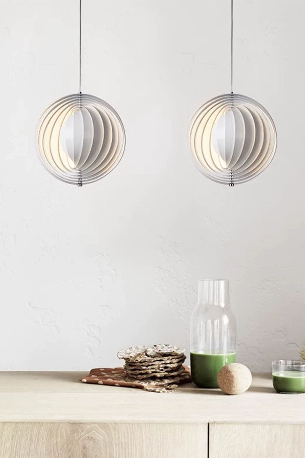 Rotating Moon Pendant Lamp