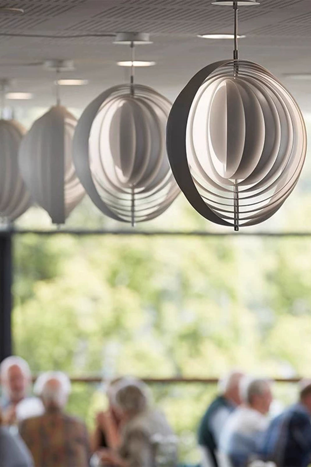 Rotating Moon Pendant Lamp