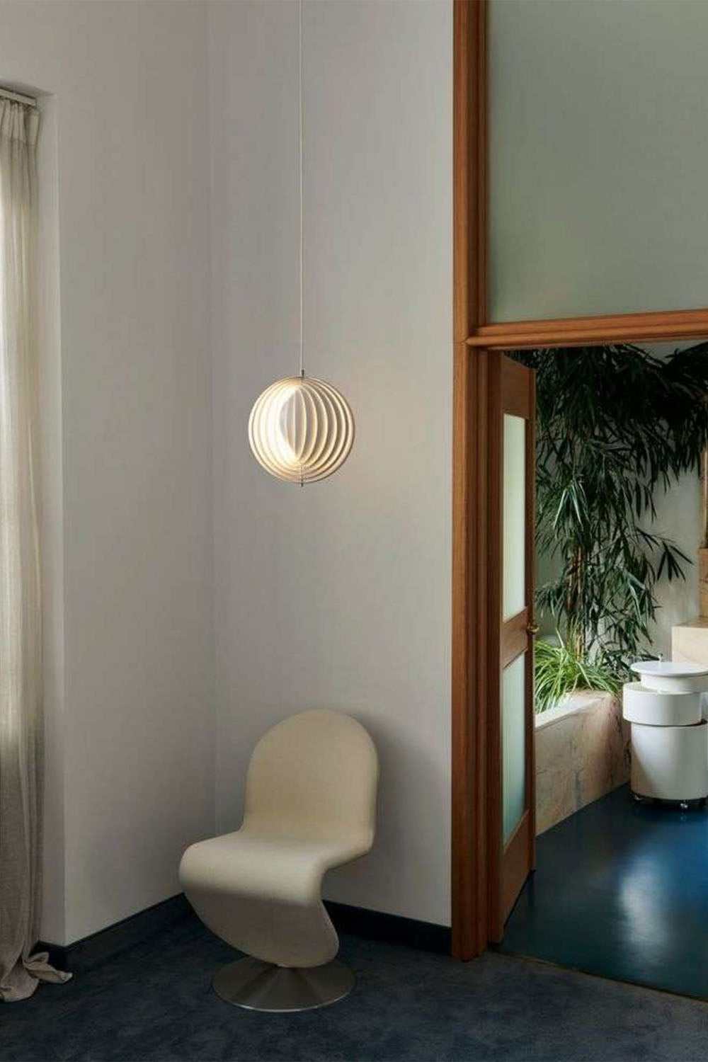 Rotating Moon Pendant Lamp