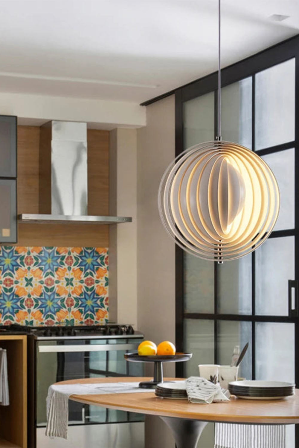 Rotating Moon Pendant Lamp