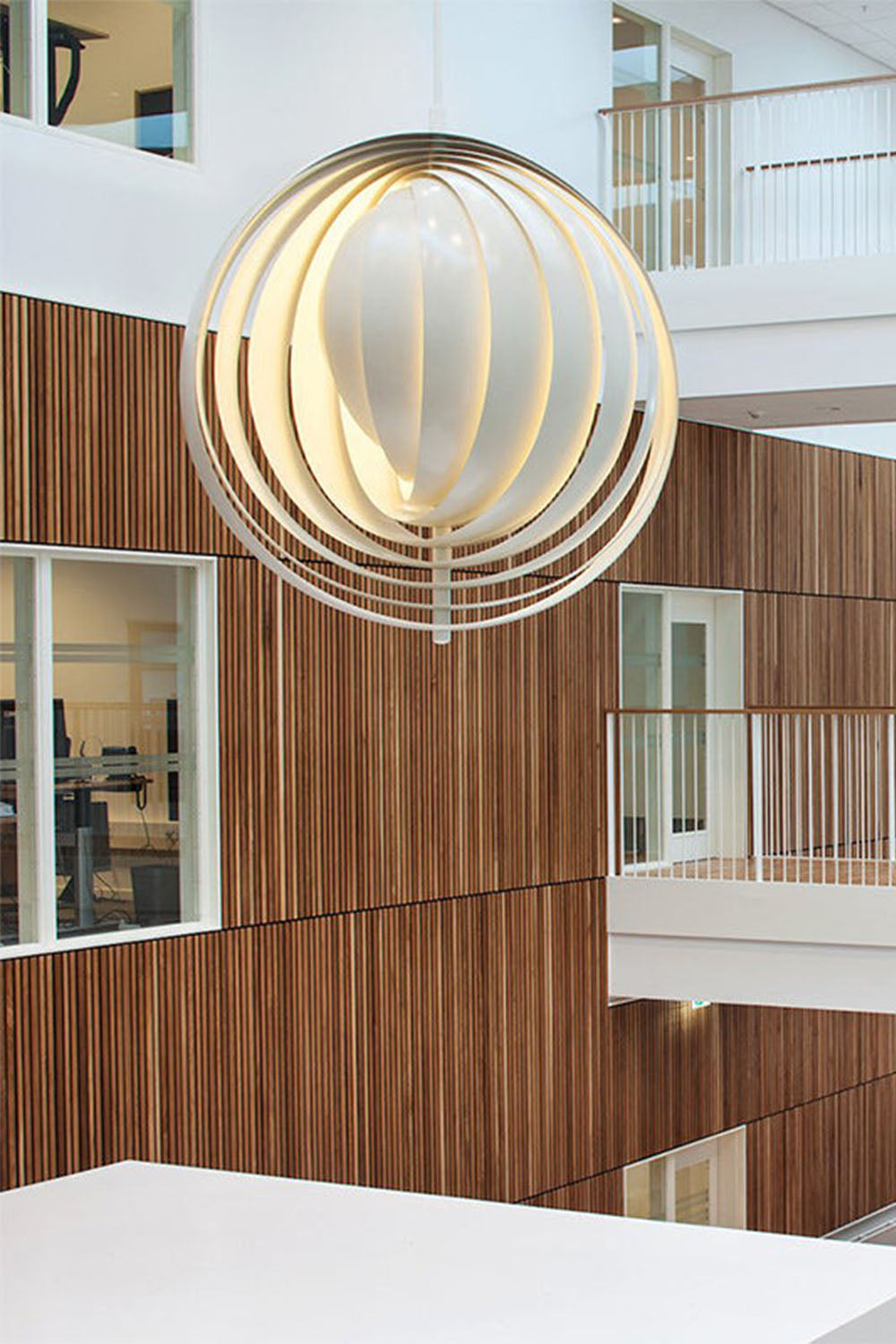 Rotating Moon Pendant Lamp