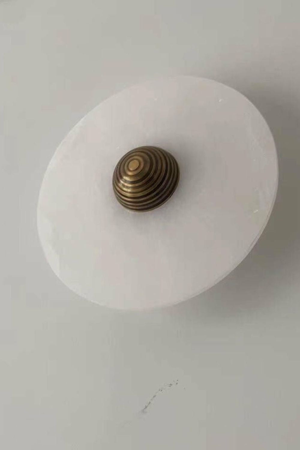 Round Alabaster Combination Wall Lamp - SamuLighting