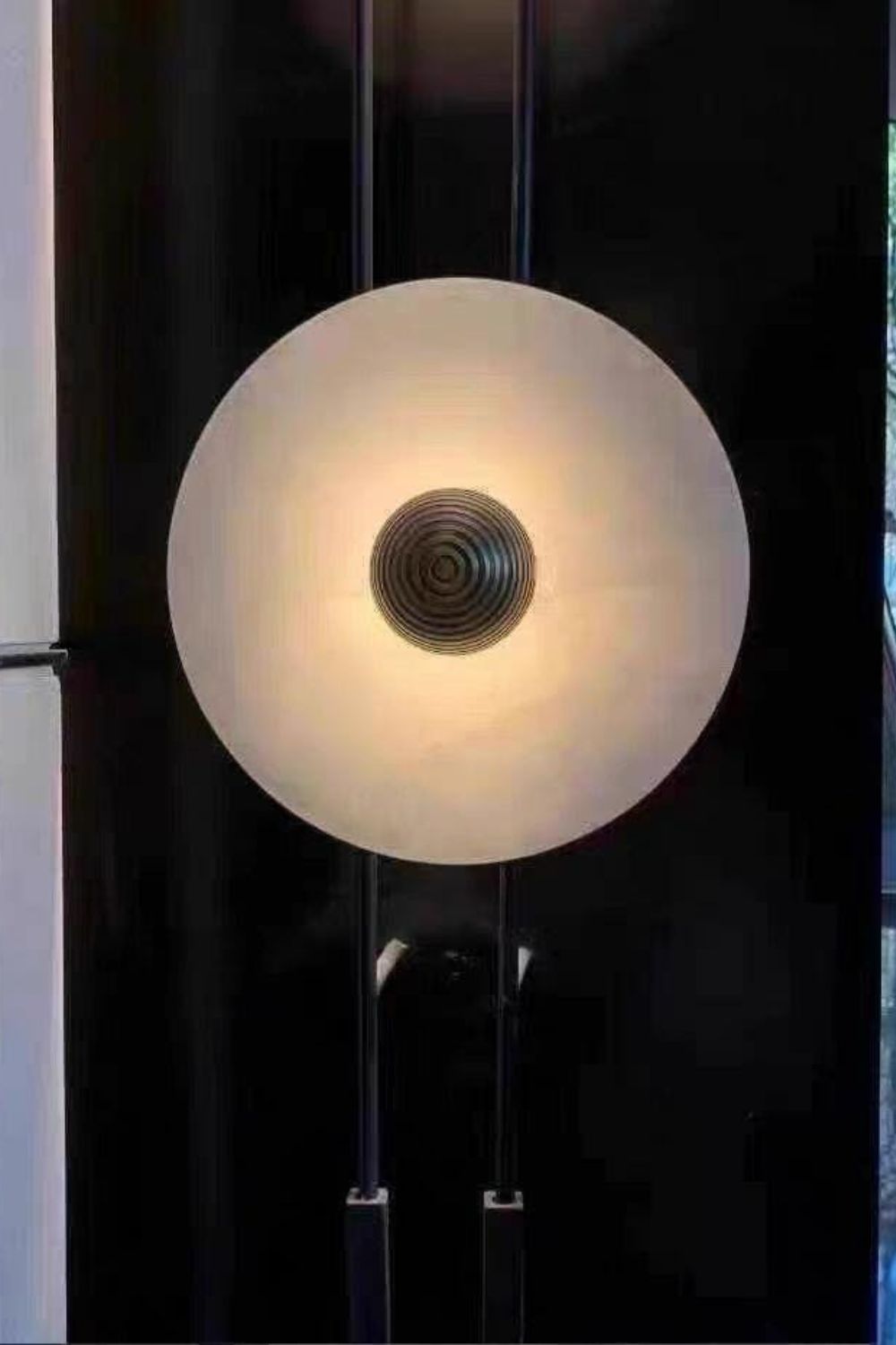 Round Alabaster Combination Wall Lamp - SamuLighting