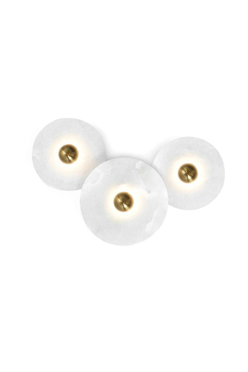 Round Alabaster Combination Wall Lamp - SamuLighting