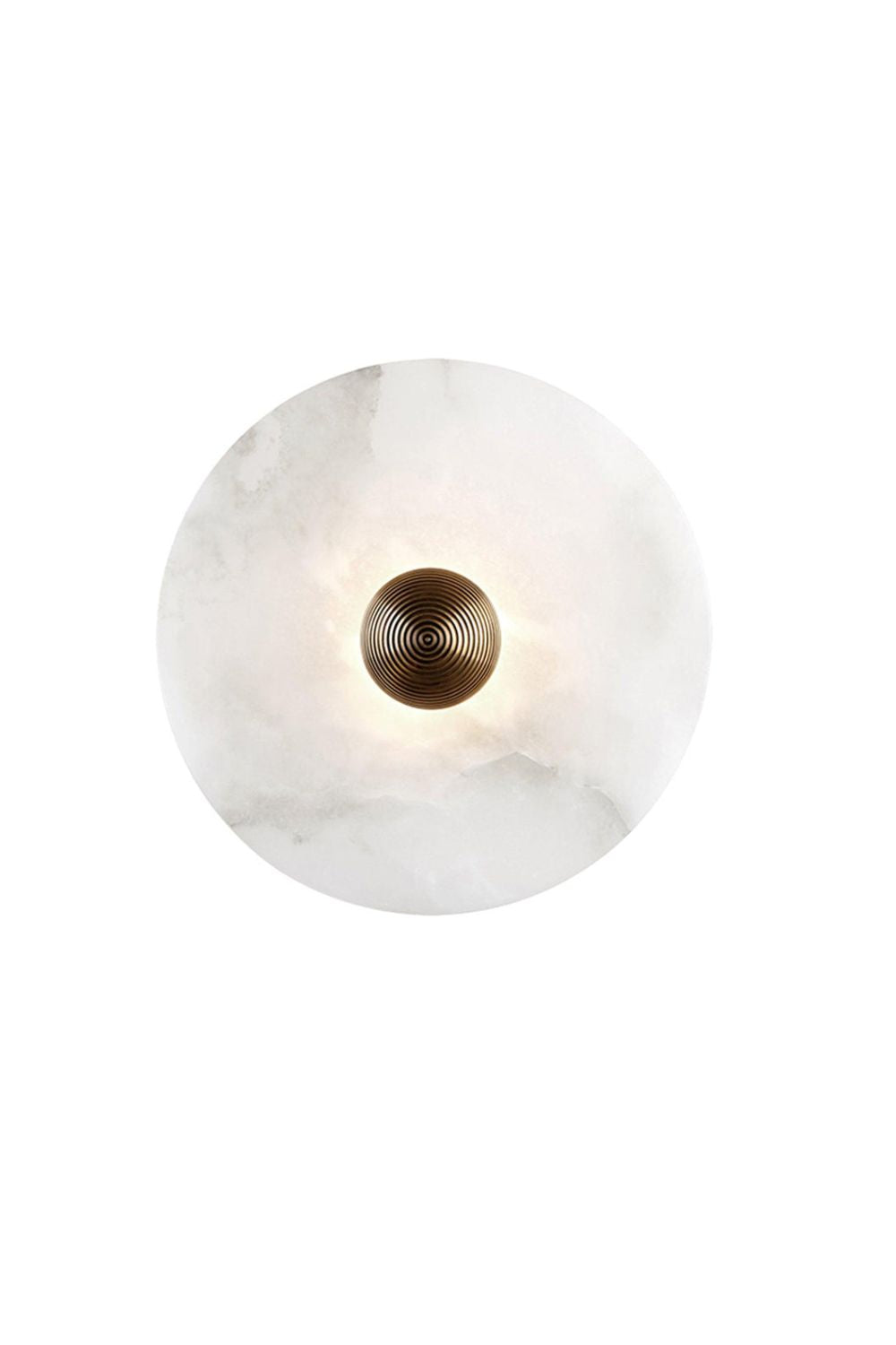 Round Alabaster Wall Lamp - SamuLighting