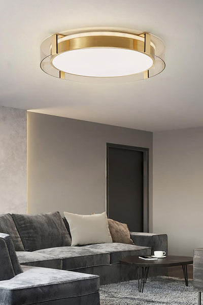 Round Low Profile Ceiling Light
