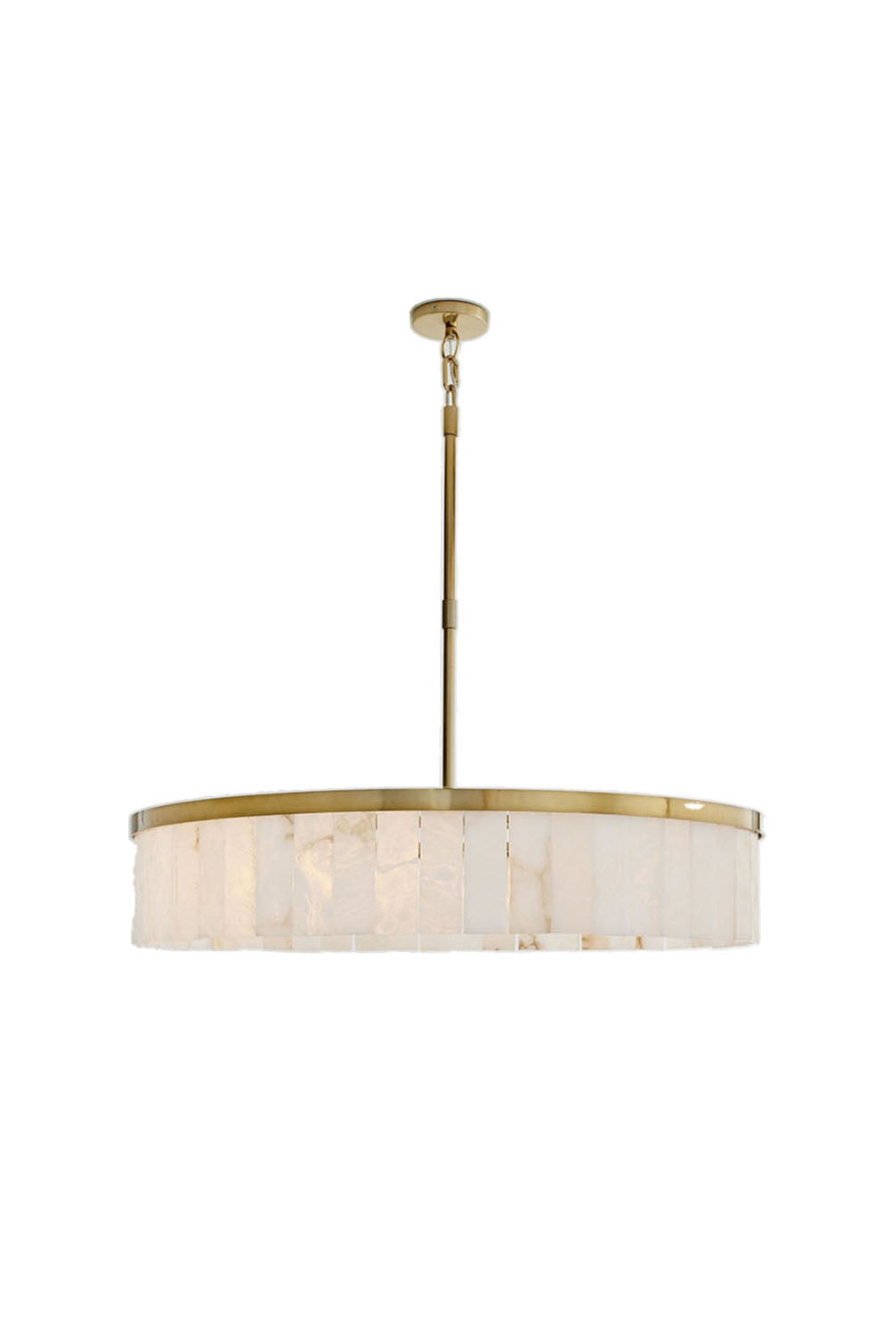 Round Marble Chandelier