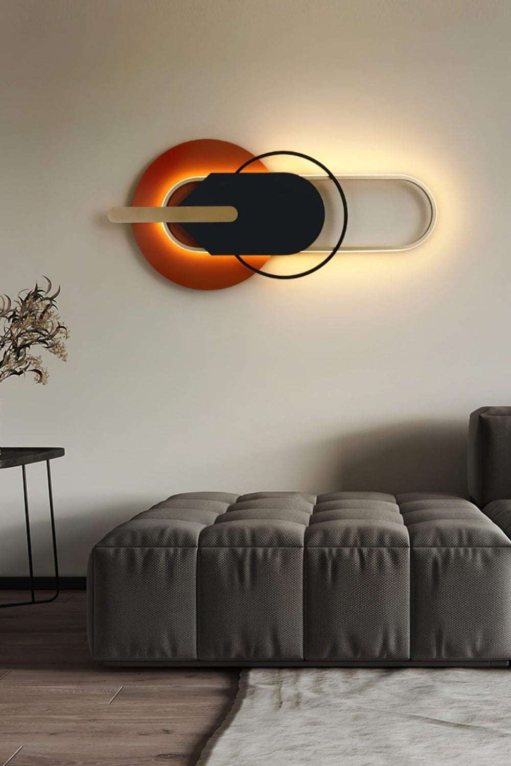 Round and Oval Wall Lights