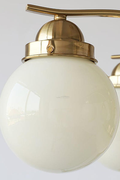 Ryttenberg Glass Globe Chandelier