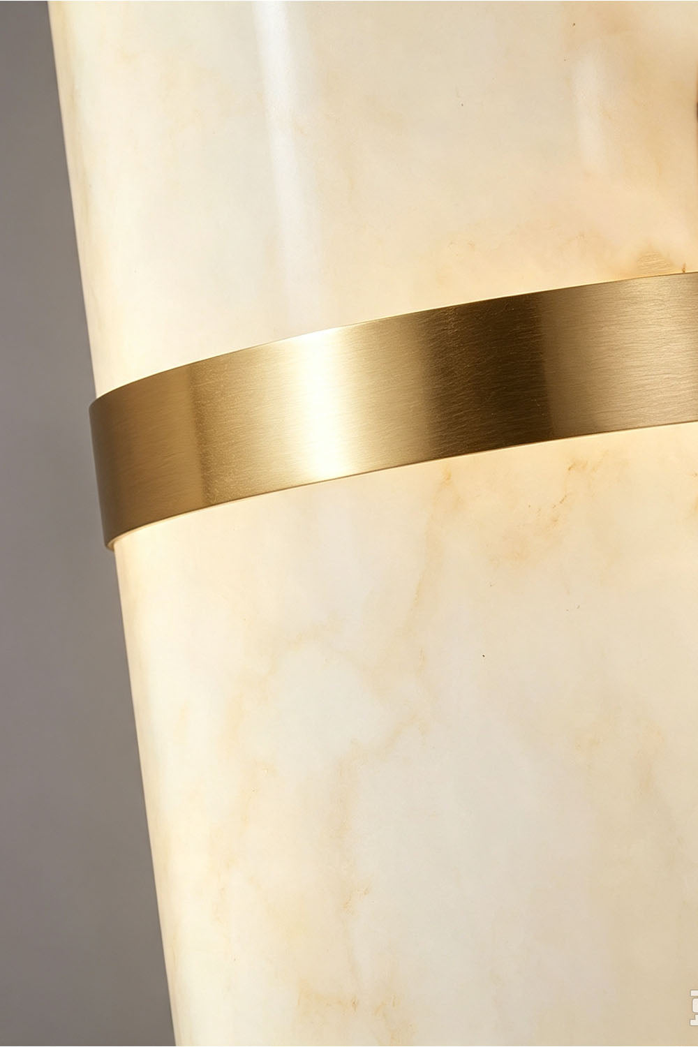 Sabine Capsule Alabaster Wall Sconce - view 8 | SamuLighting