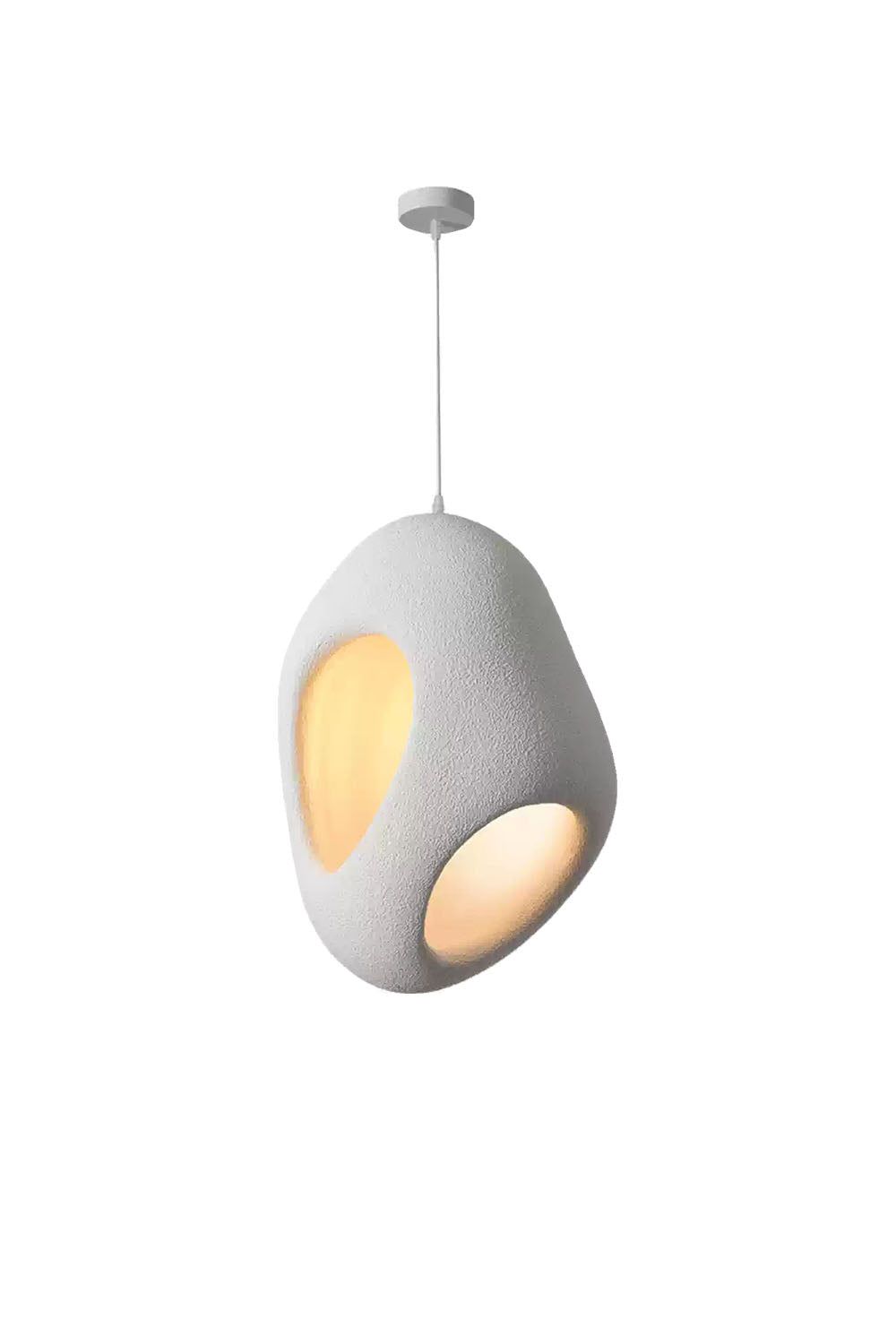 Sculptural Japandi Pendant Lamp