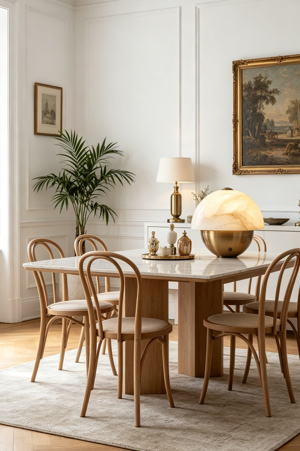 Selene Alabaster Table Lamp