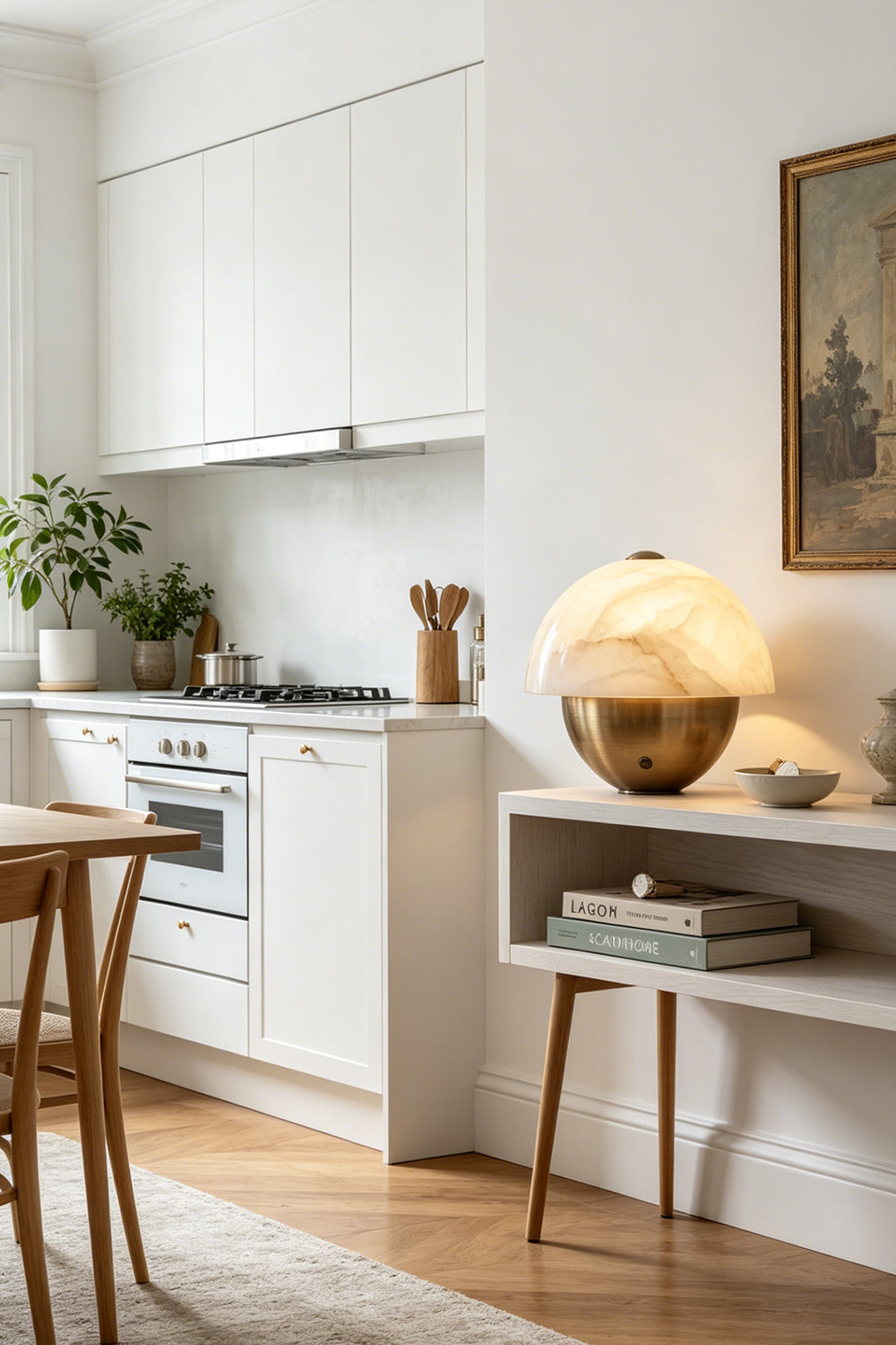Selene Alabaster Table Lamp