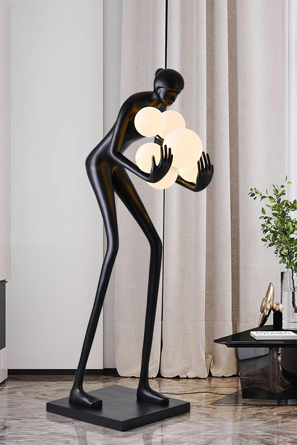 Sentinel Sculpture Floor Lamp