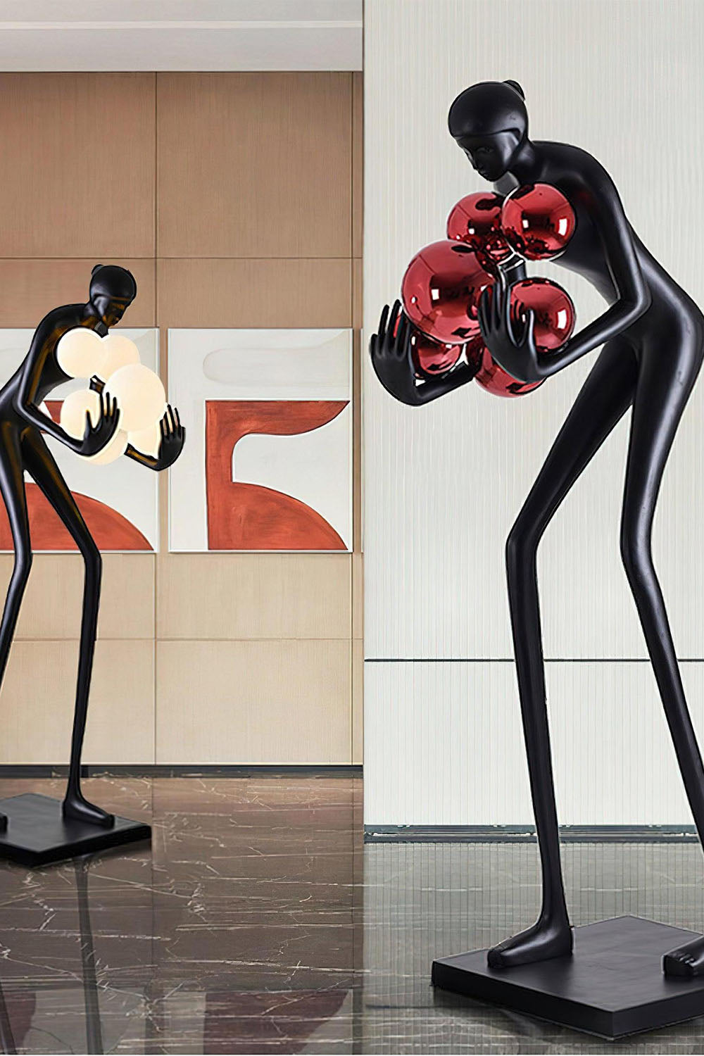 Sentinel Sculpture Floor Lamp