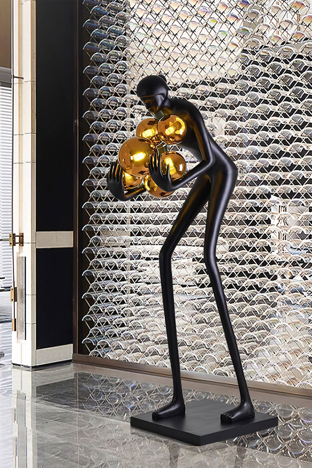 Sentinel Sculpture Floor Lamp