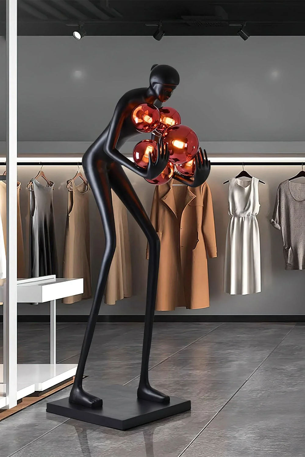 Sentinel Sculpture Floor Lamp
