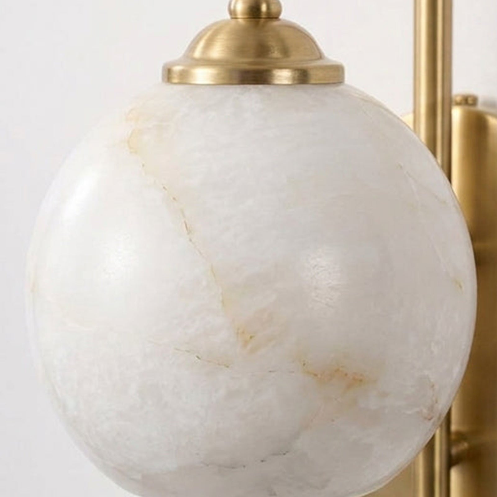 Hand-Carved Alabaster Globe