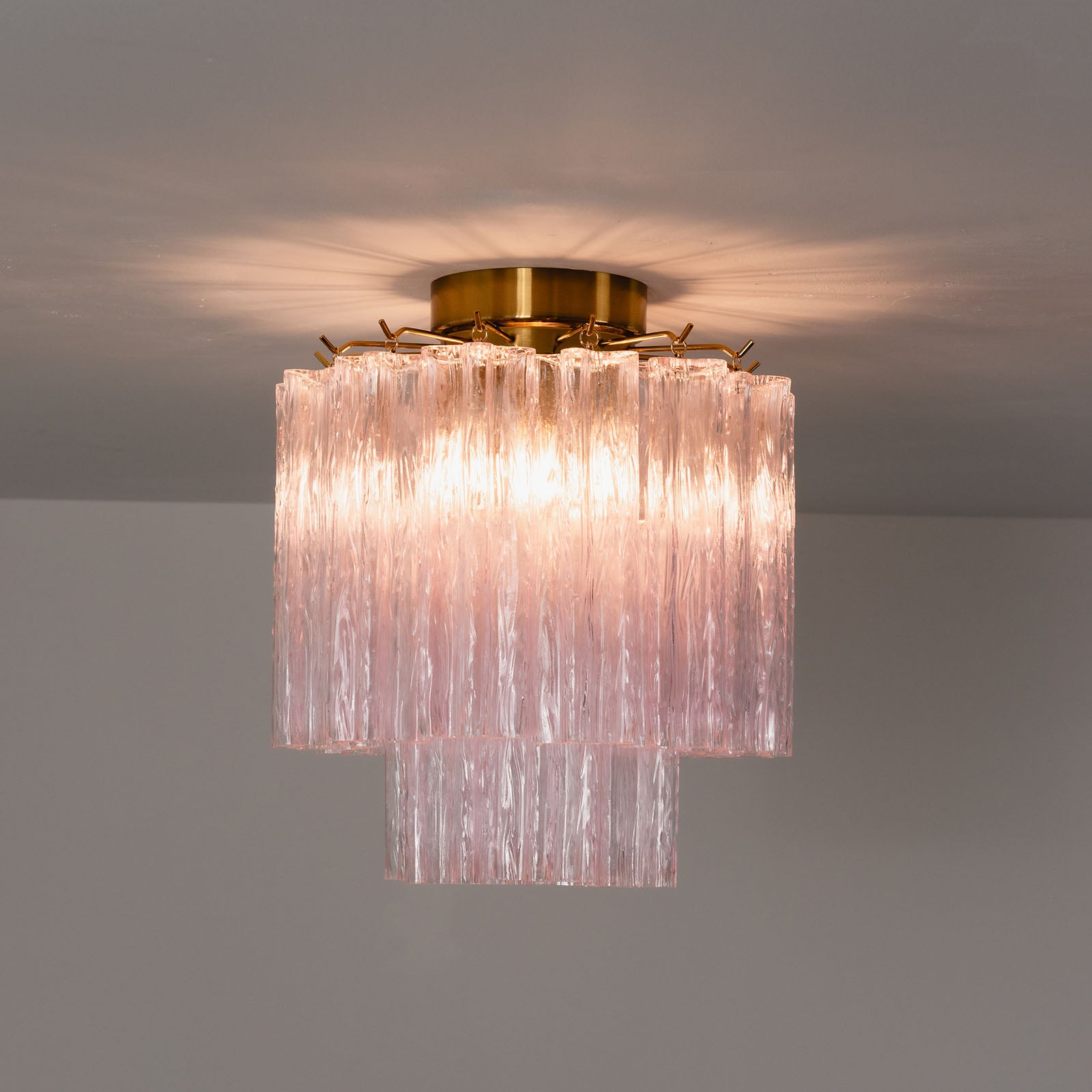 Pink Glass, Warmed From Within