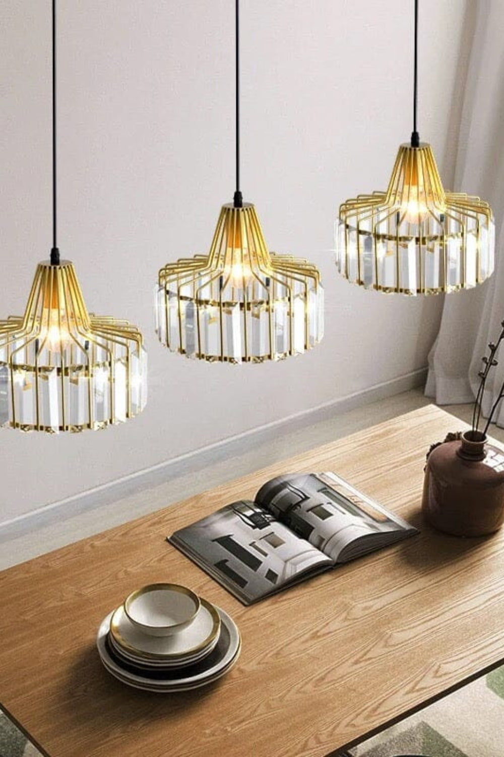 Serenity Crystal Pendant Lamp - SamuLighting