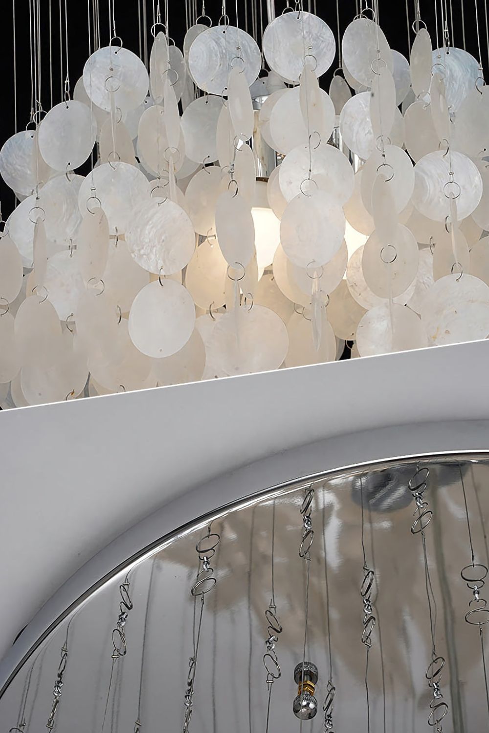 Verpan Fun 8DM Shell Chandelier