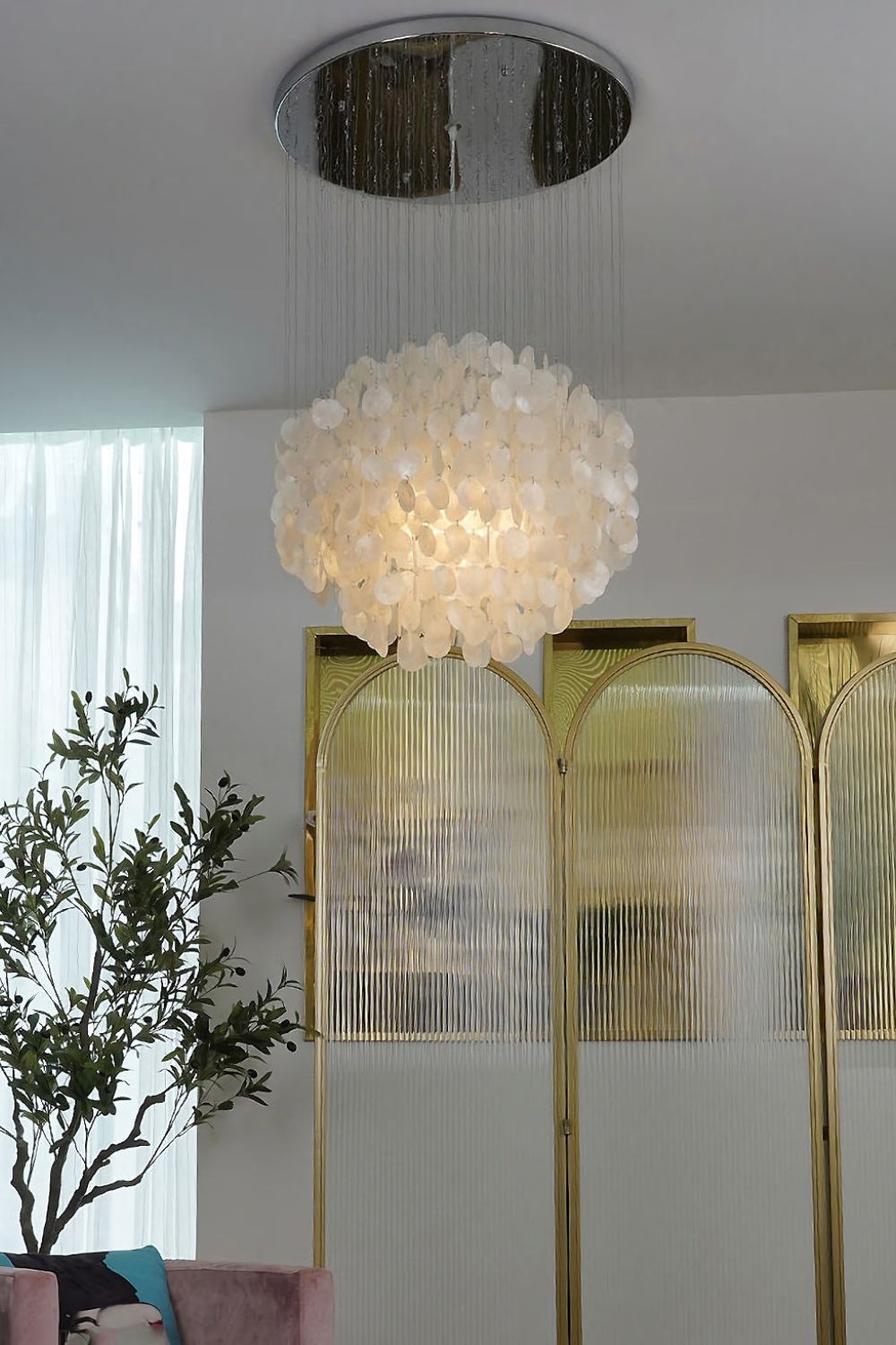 Verpan Fun 8DM Shell Chandelier