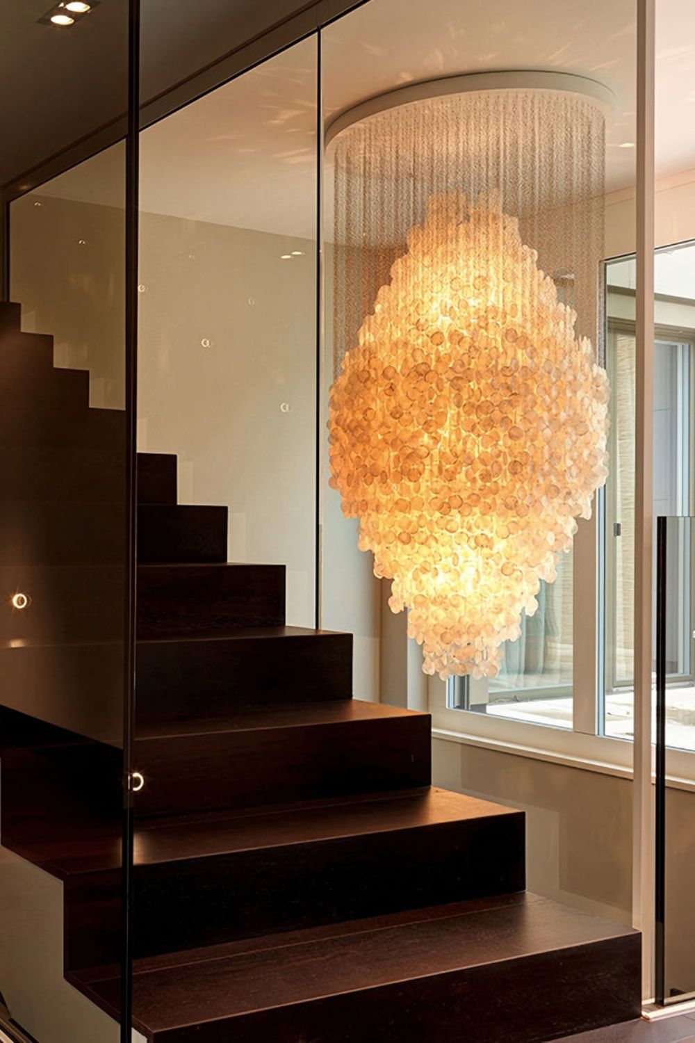 Verpan Fun 8DM Shell Chandelier