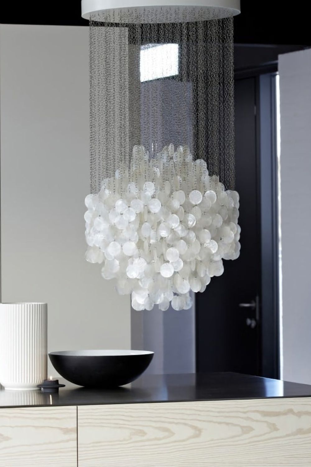 Verpan Fun 8DM Shell Chandelier