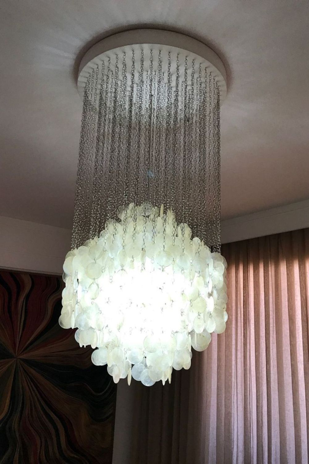 Verpan Fun 8DM Shell Chandelier