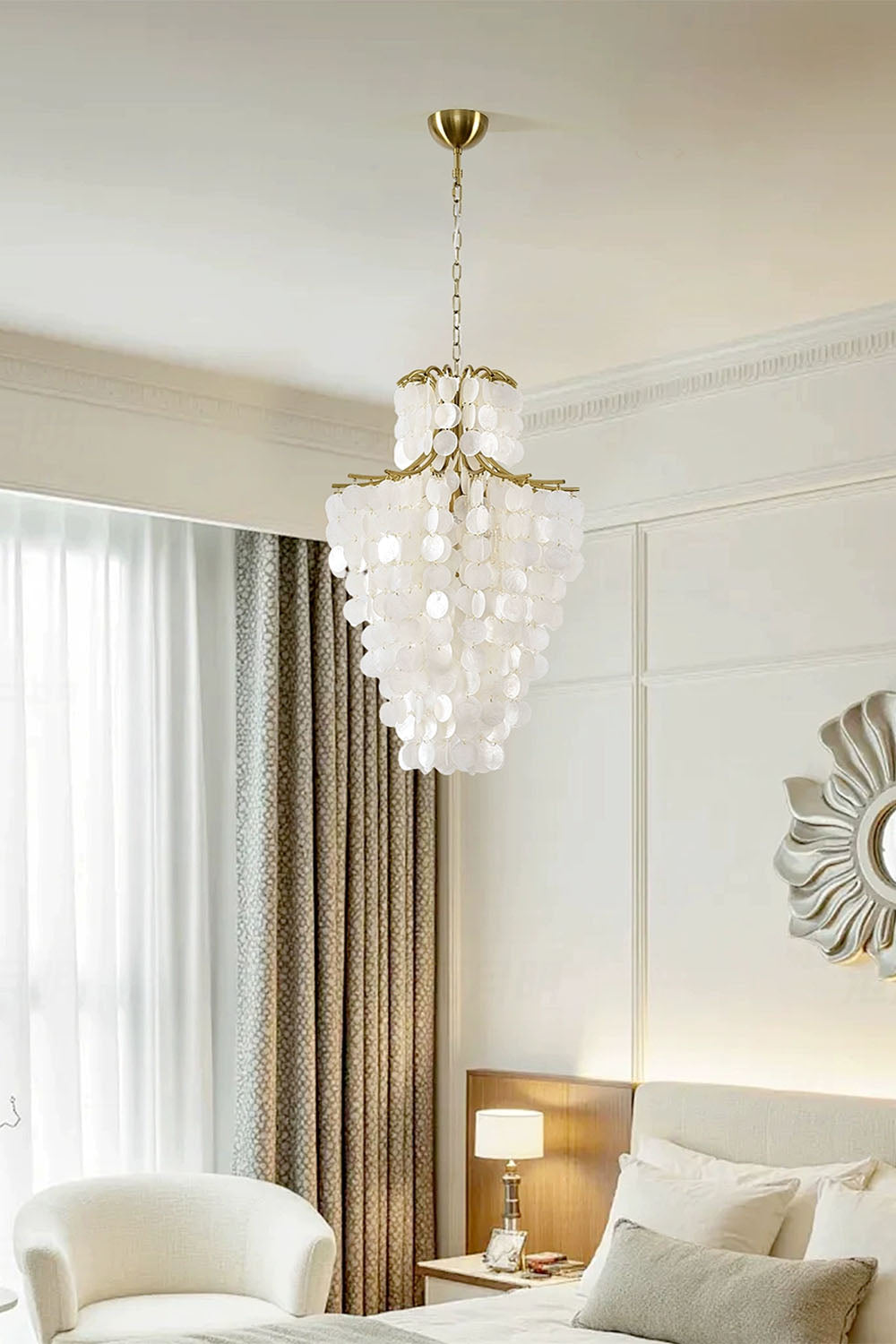 Shell Double-layer Chandelier