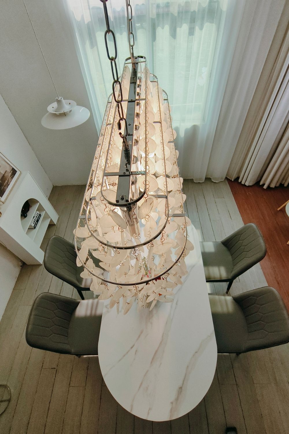 Shell Chandelier