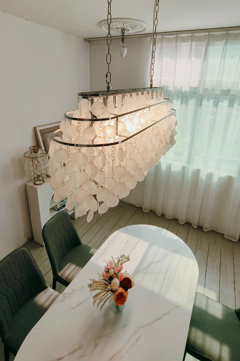 Shell Chandelier