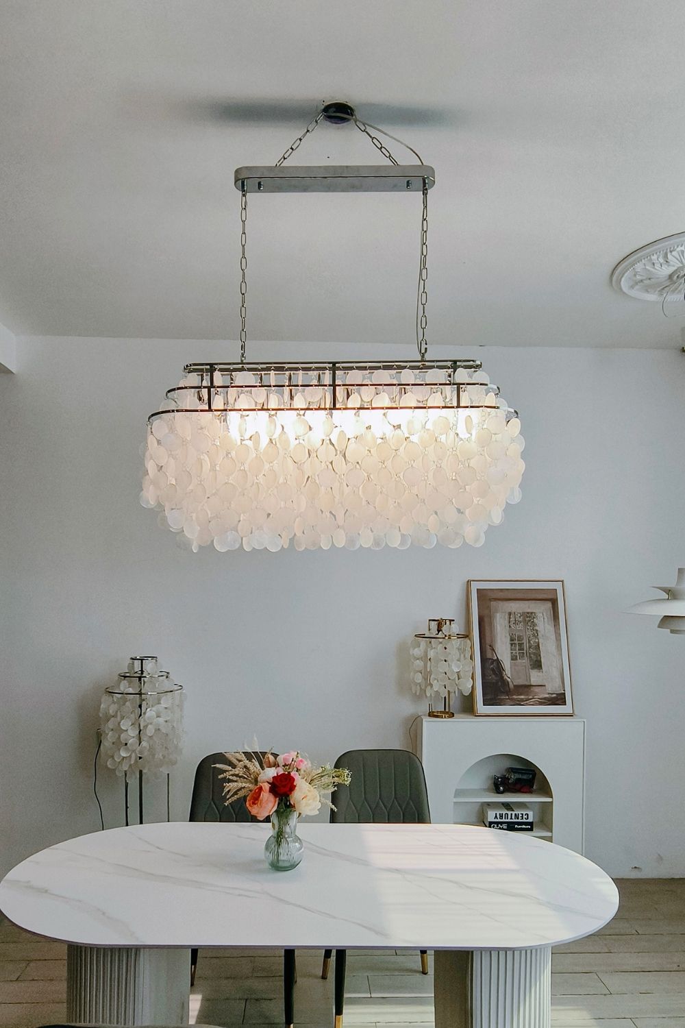 Shell Chandelier