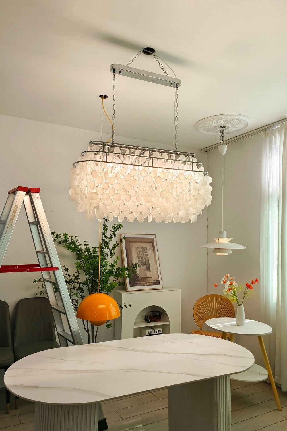 Shell Chandelier