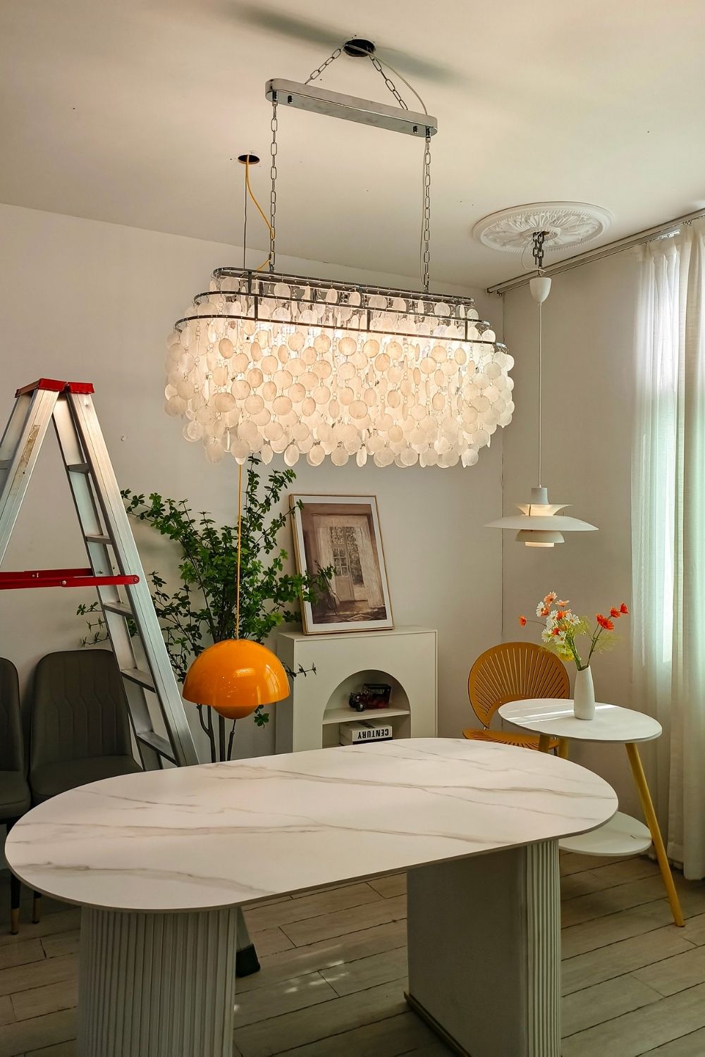 Shell Chandelier