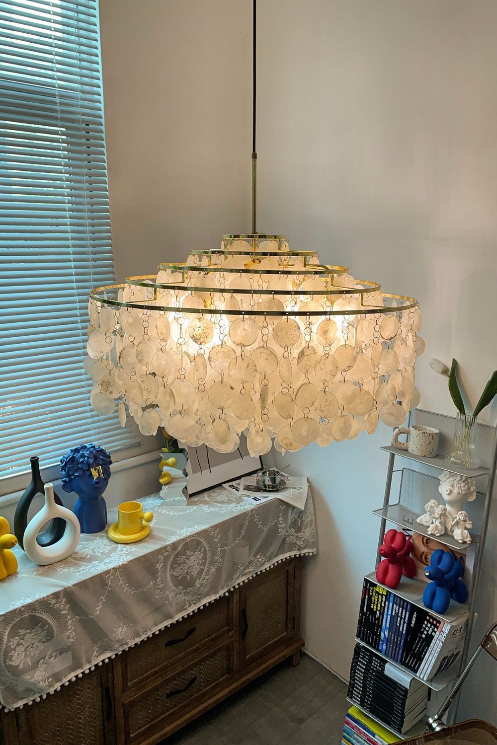 Shell Chandelier